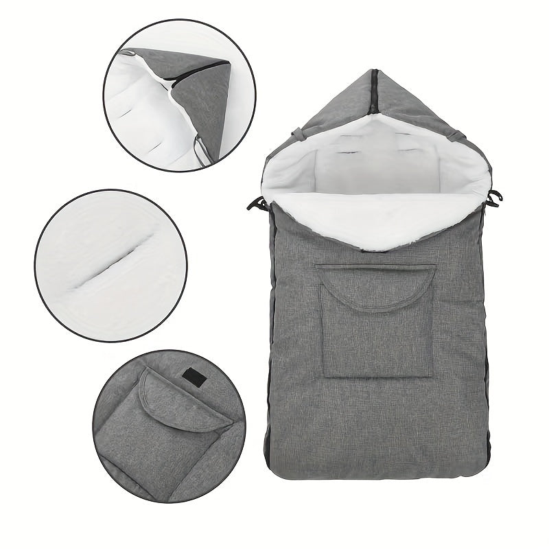 Linen Stroller Sleeping Bag Travel Warm Cover 0-24 Months Unisex