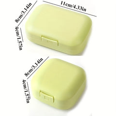 Travel Soap Holder Rectangular Plastic Storage Box Bathroom Accessories