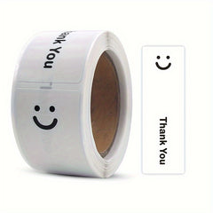 120pcs Smile Thank You Stickers Gift Packaging Sealing Strips