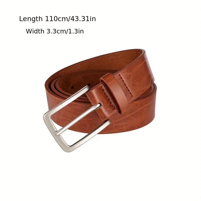 Men's Retro Buckle Belt for Denim Jeans Casual Daily