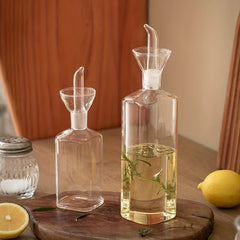 750ml Glass Olive Bottle Vinegar Container