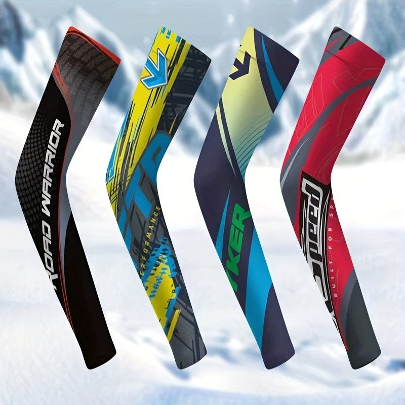 Men's UV Protection Sleeves & Face Towel for Outdoor Sports