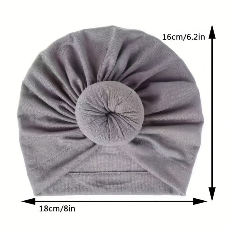 Baby Summer Knitted Donut Hat, Size 18, 0-3 Years