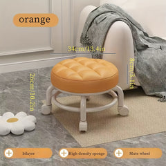 Household Pulley Stools Children's Universal Wheels Walking Stools