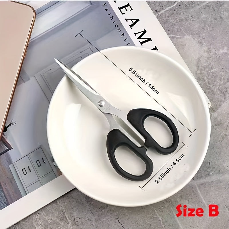 Stainless Steel Scissors for Office Home Kitchen Student Paper Sewing Cutting