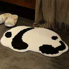Cartoon Animal Cashmere Doorway Rug 40x60cm