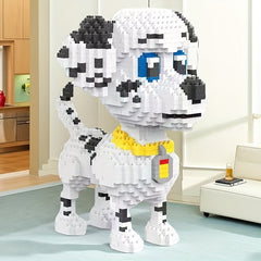 1020pcs Dog Building Block Set for Home and Office Decoration