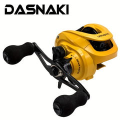 DASNAKI Baitcasting Fishing Reel 18+1 BB Magnetic Brake System 8.1:1 Gear Ratio