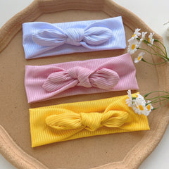 3pcs Rabbit Ears Bow Headband Hair Accessories for Baby Girls