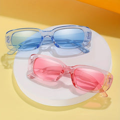 Rectangular Frame Sunglasses Small Frame UV400