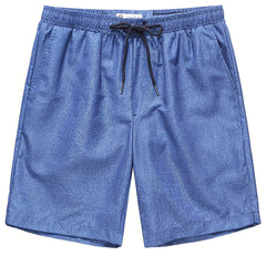 Solid Swim Shorts Casual Summer Pool Beach Shorts Swim Trunks Men