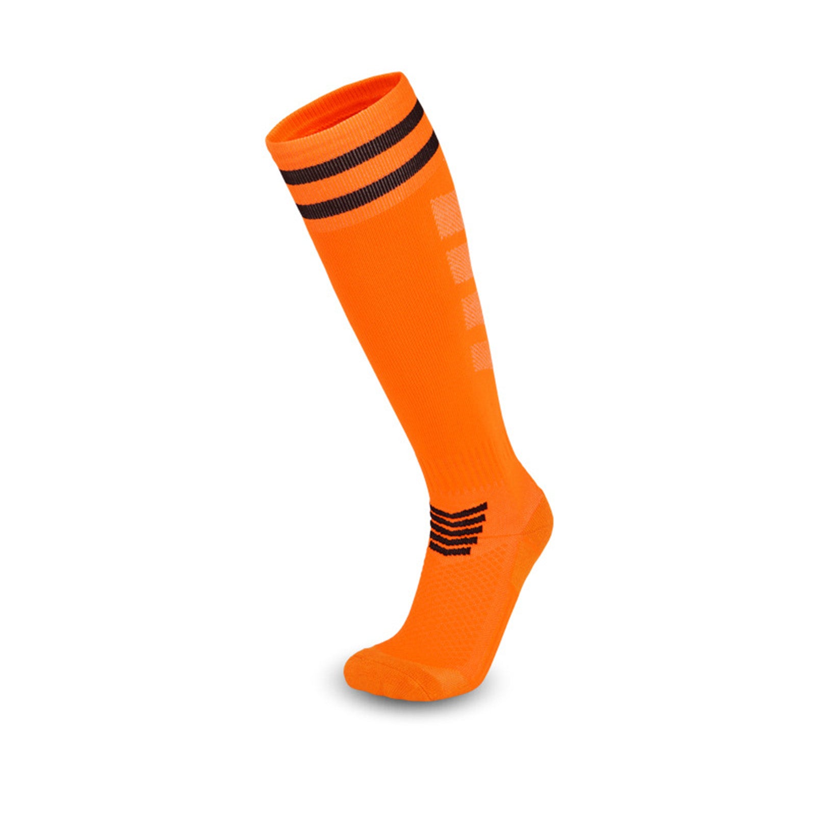 Breathable Anti Slip Soccer Socks with Thick Towel Bottom - Size US 6-10