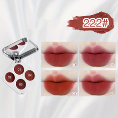 Matte Lipstick & Cheek Mud Durable & Easy Apply