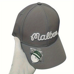Golf Hat With Ball Marker Adjustable Baseball Cap