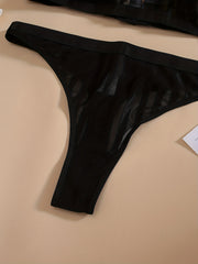 Mesh Sheer Lingerie Set