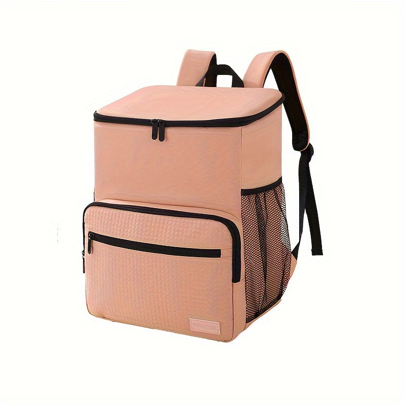 Large Insulated Cooler Backpack - Stylish & Durable Picnic Bag