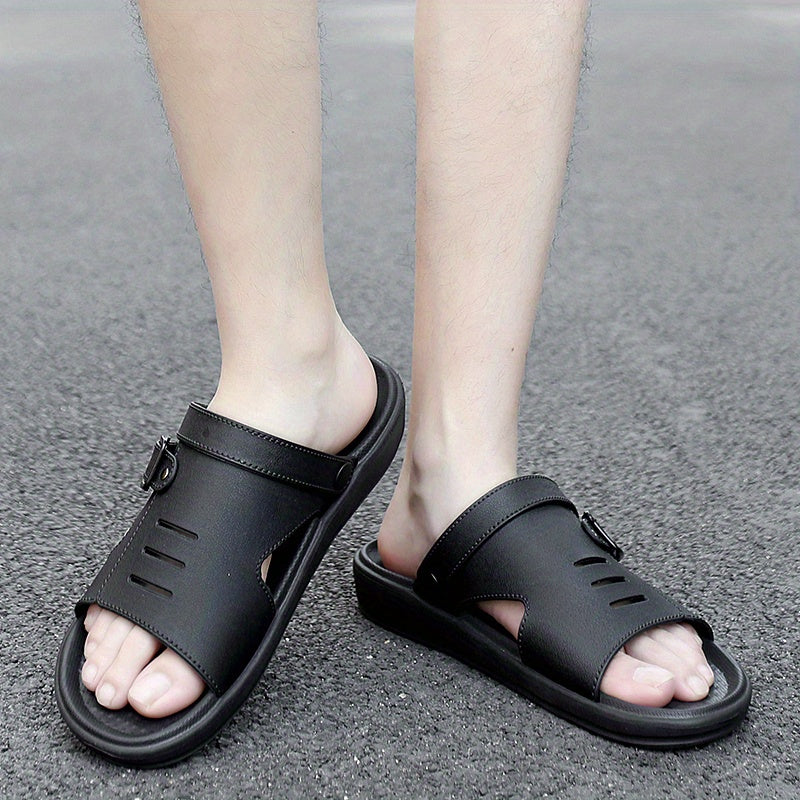 Men's Non Slip Sandals Wear-resistant Comfy Beach Shoes Summer