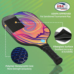 Panelsound PS 005 Pickleball Paddles Set of 2 USAPA Approved Lightweight