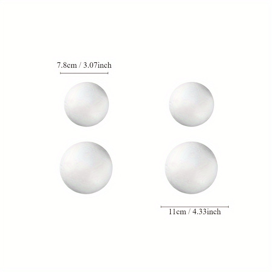 Foam Ball Snowman DIY Kit Christmas Craft Polystyrene Balls Arts Crafts