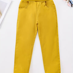 Boys Embroidery Letter Casual Pants Spring Autumn Kids Clothing