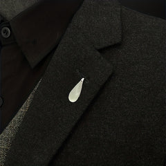 Geometric Tie Clip Shirt Decoration Suit Clip Brooch For Men