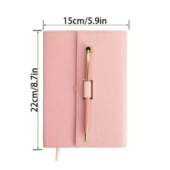 Macaron Notepad Set with Pen - A5 Trifold Notebook