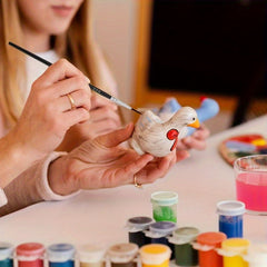 30 Detail Brush Set for Miniatures & Crafts with Nylon Bristles