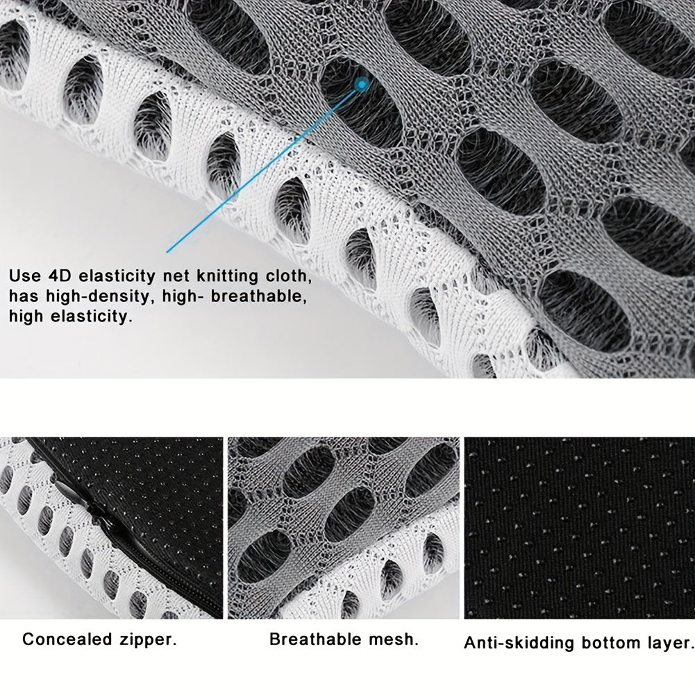 Memory Foam Car Wedge Seat Cushion for Support & Pain Relief