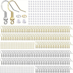 Earring Hooks Kit 600 Pcs with Jump Rings for DIY Jewelry