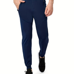 Men's Waterproof Zipper Pocket Jogger Sweatpants