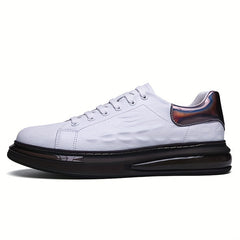 Crocodile Pattern Skate Shoes for Men Wear Resistant Sneakers