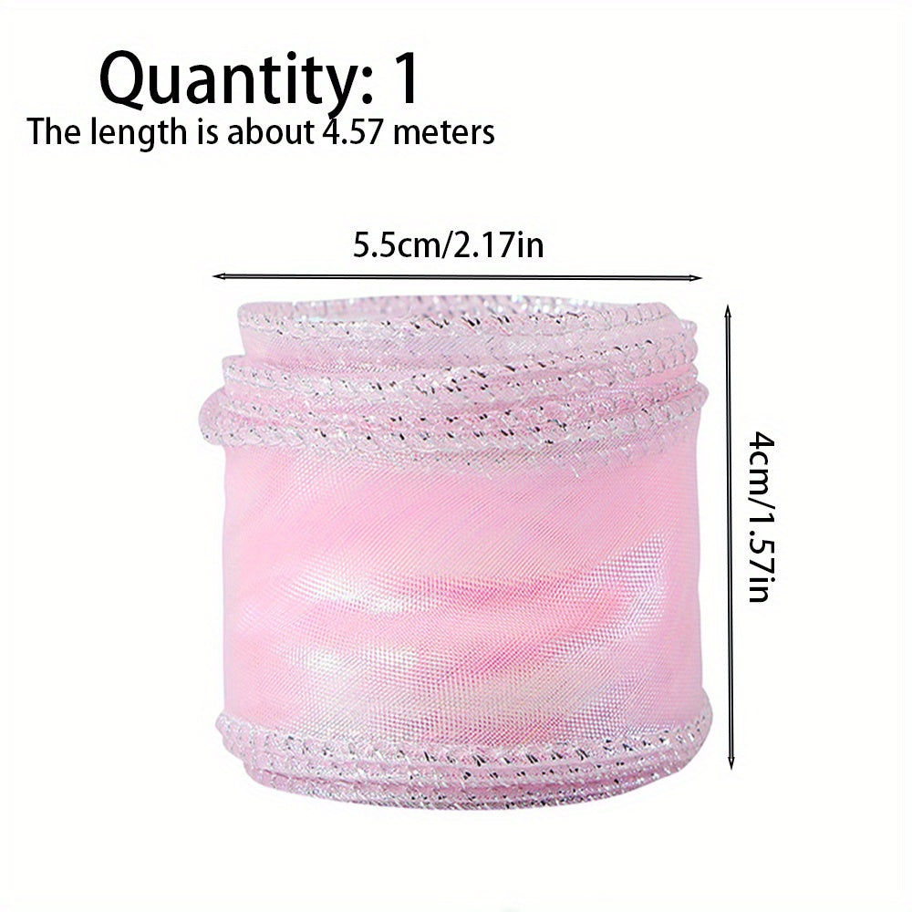 57m Fishtail Yarn Ribbon Cake Decoration Bouquet Headpiece Bow Ribbons