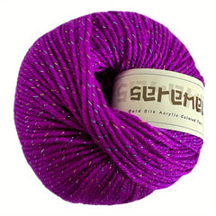 50g Golden Silk Acrylic Yarn for Knitting and Crochet