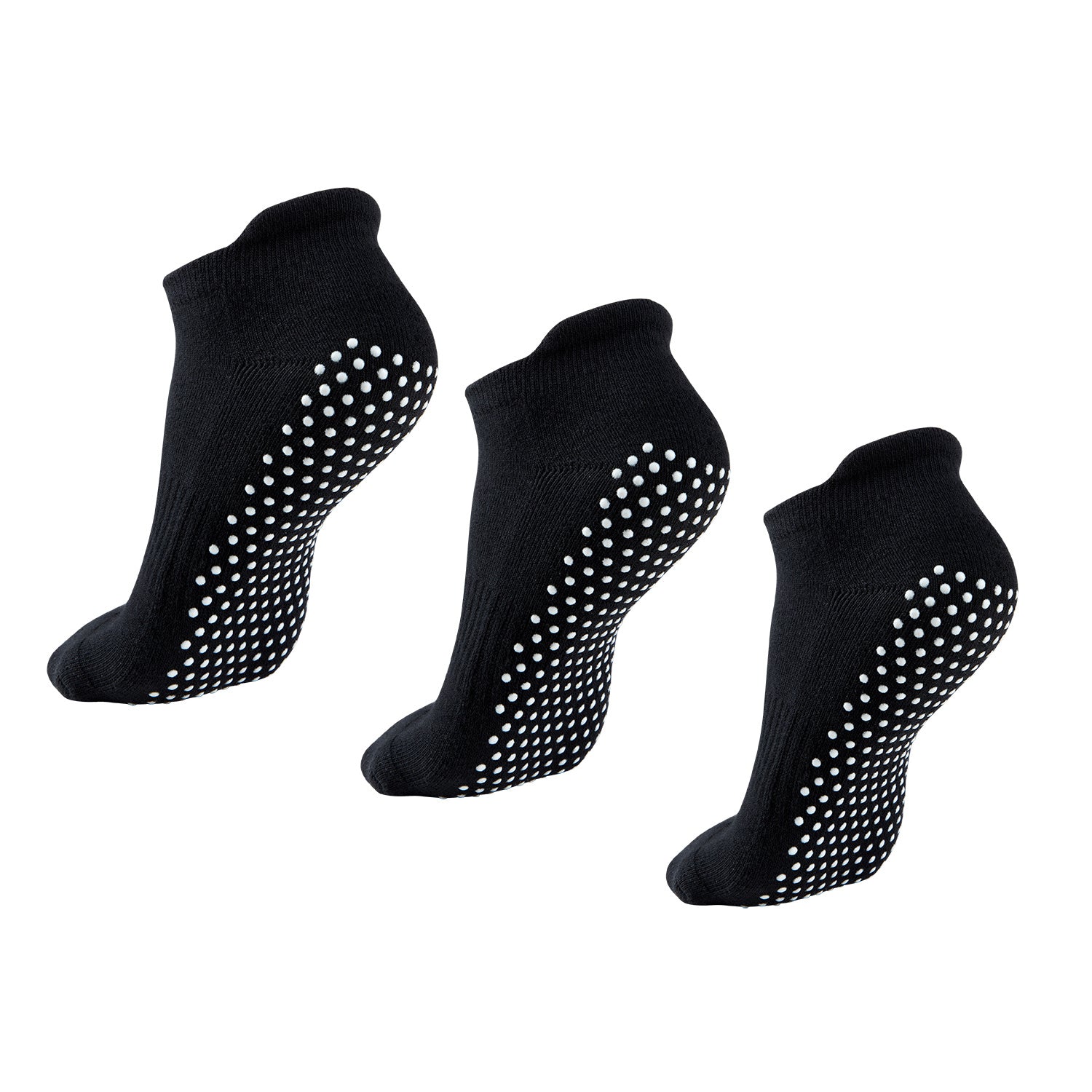 Women's Non-slip Yoga Pilates Socks Elastic Low Cut Dance Training Socks