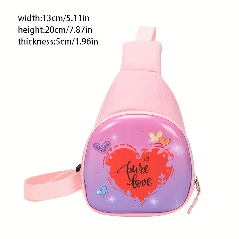 Girls Cherry Graphic Print Crossbody Bag Cartoon Shoulder Bag