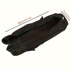 Canvas Yoga Mat Storage Bag Fitness Backpack