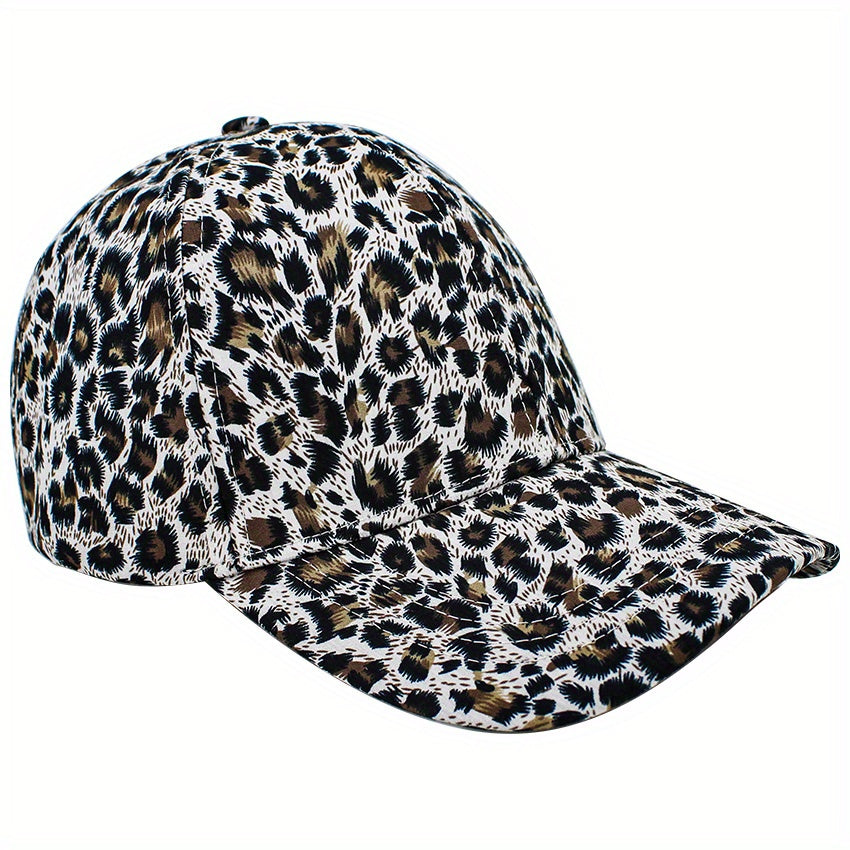 Street Hip hop Leopard Baseball Cap Quick drying Sun Hat