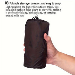 Ultra Light Folding Air Mattress TPU Outdoor Air Mattress Camping Waterproof Mat