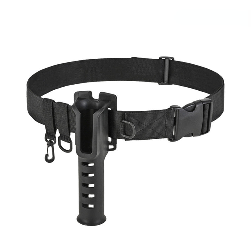 Adjustable Fishing Waist Belt With Rod Holder for Outdoor Fishing