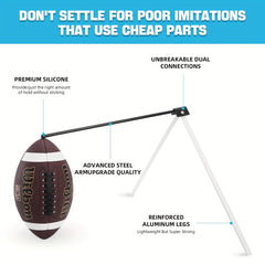 Football Kicking Tee Rugby Kicking Stand Sports Accessories