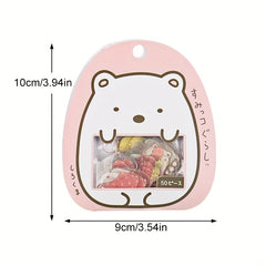 50pcs Plush Rabbit Stickers Cute Cartoon Water Cup Notebook DIY Decorative Stick