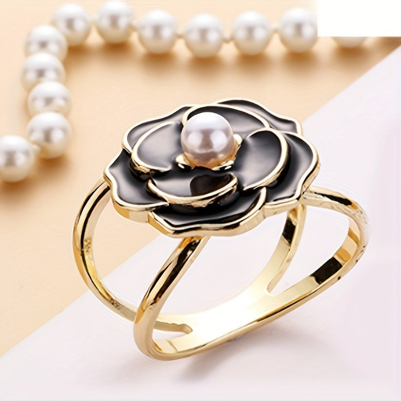 2pcs Set Skinny Scarf & Scarf Ring Long Ribbon Neckerchief Twilly Scarf