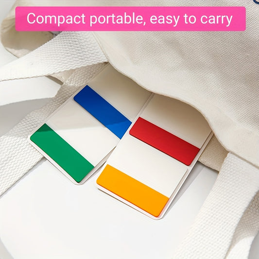 50pcs Purple Index Tabs Writable File Flags Colored Markers