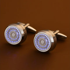Colored Sparkling Shirt Cufflinks Cuff Nails for Men