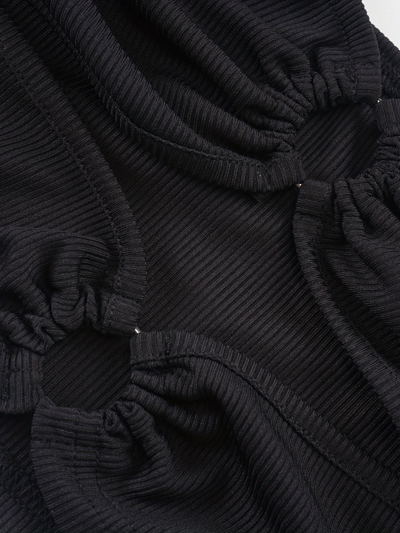 Pleated Bandeau Tube Top for Summer