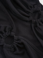 Pleated Bandeau Tube Top for Summer