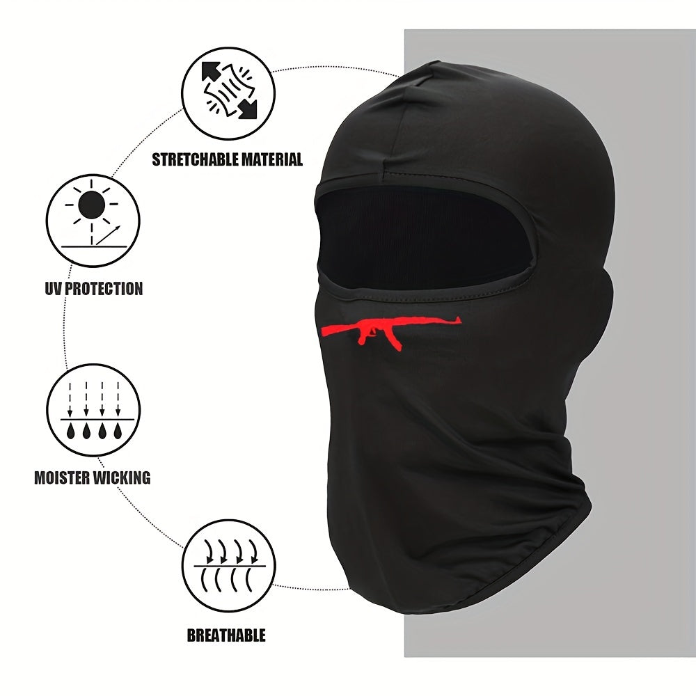 AK47 Print Balaclava Sunscreen Windproof Mask