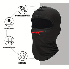 AK47 Print Balaclava Sunscreen Windproof Mask