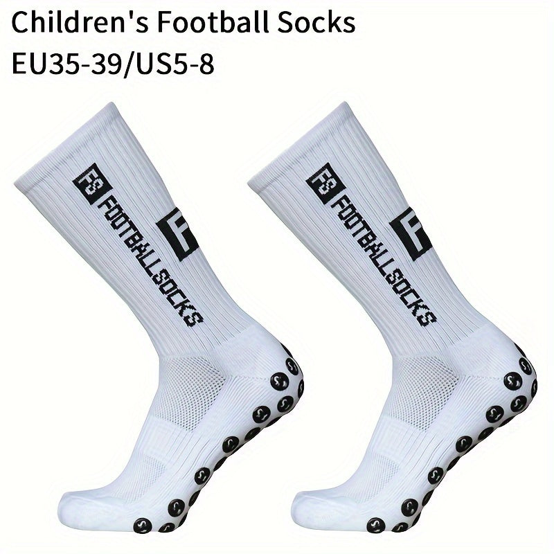 Non-slip Soccer Socks Breathable Sweat-absorbing Outdoor Sports Crew Socks