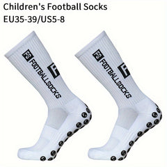Non-slip Soccer Socks Breathable Sweat-absorbing Outdoor Sports Crew Socks